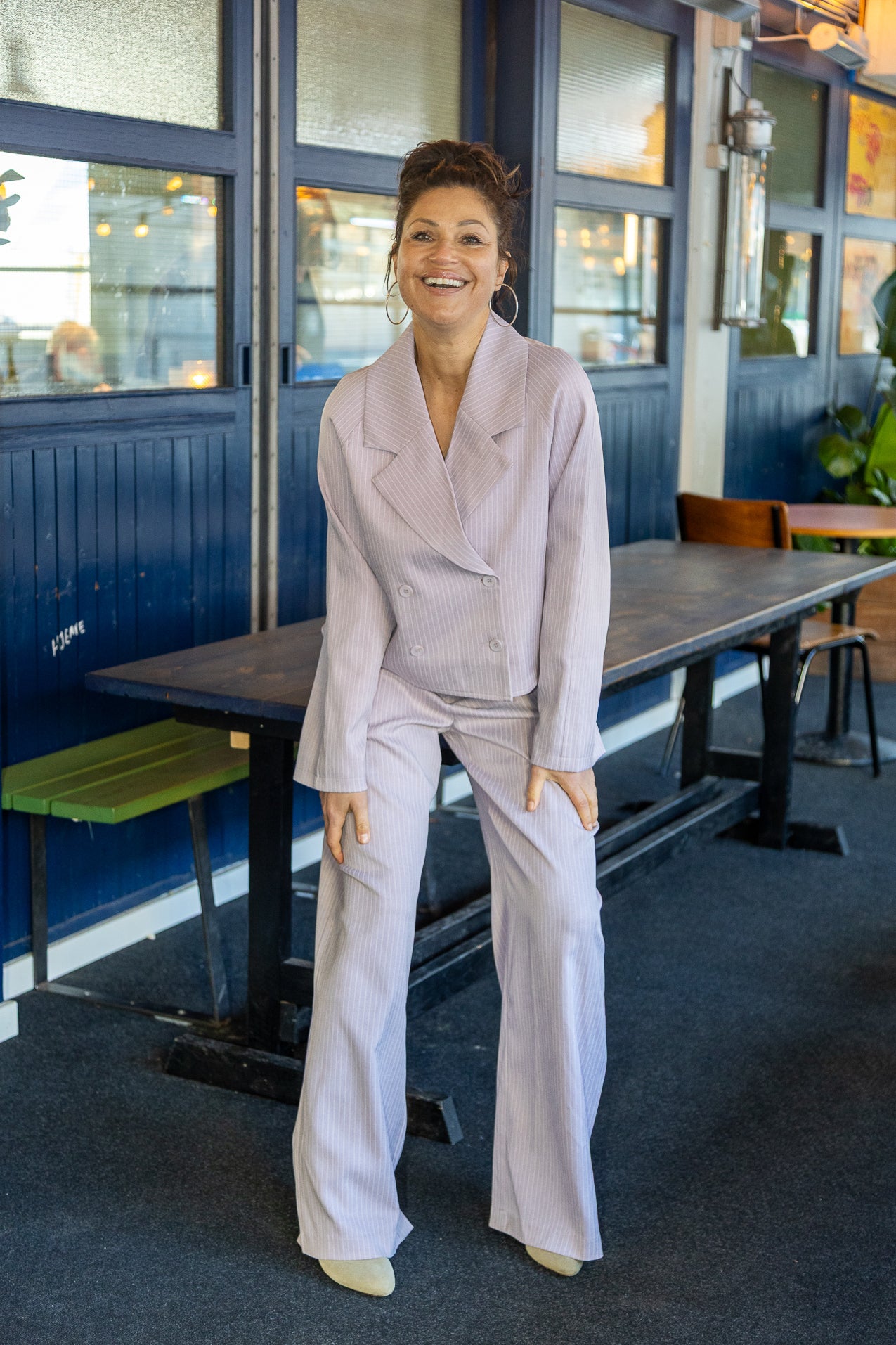 AmiriLL kort Jakke - Lilac