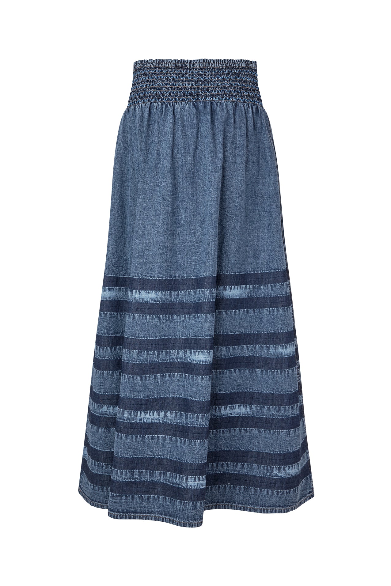 Lollys Laundry AmondLL Maxi Nederdel Skirt 20 Blue