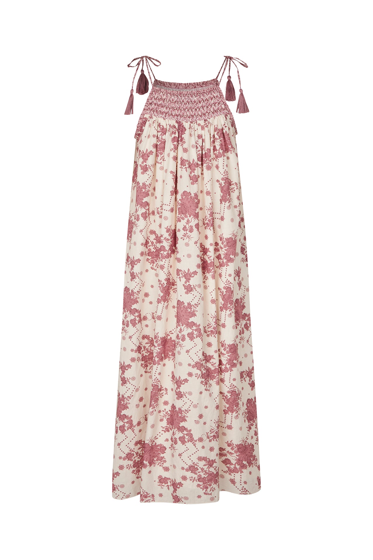 Lollys Laundry AngoLL Maxi Dress SL Dress 74 Flower Print