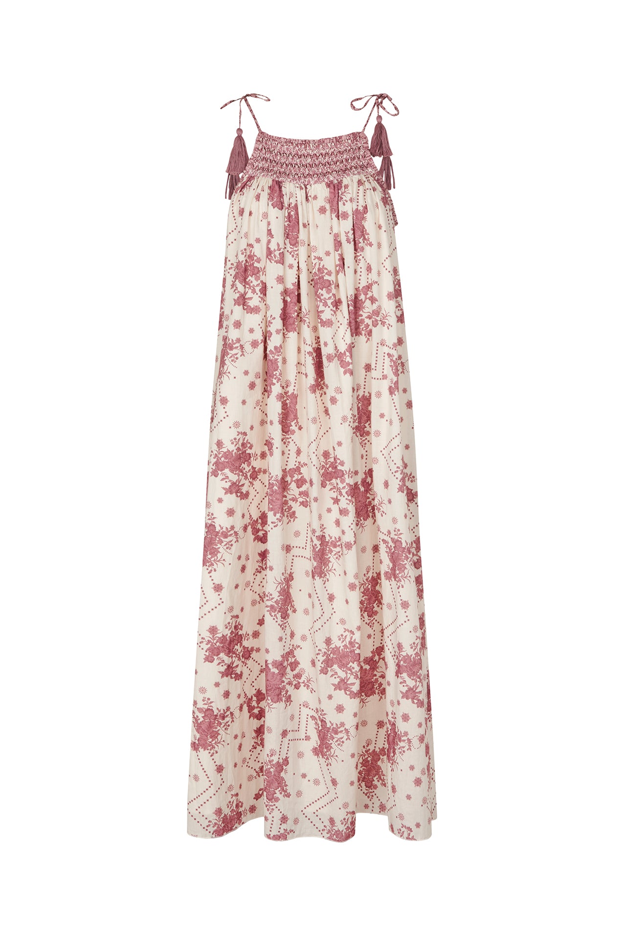 Lollys Laundry AngoLL Maxi Dress SL Dress 74 Flower Print