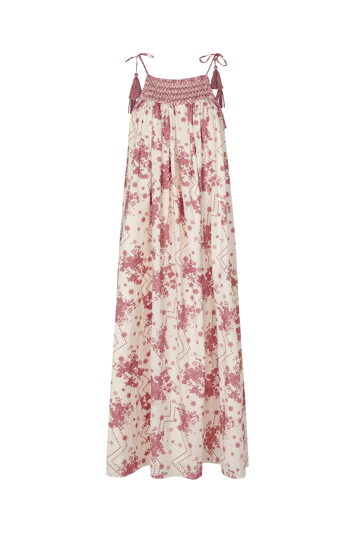 AngoLL Maxi Kjole - Blomsterprint