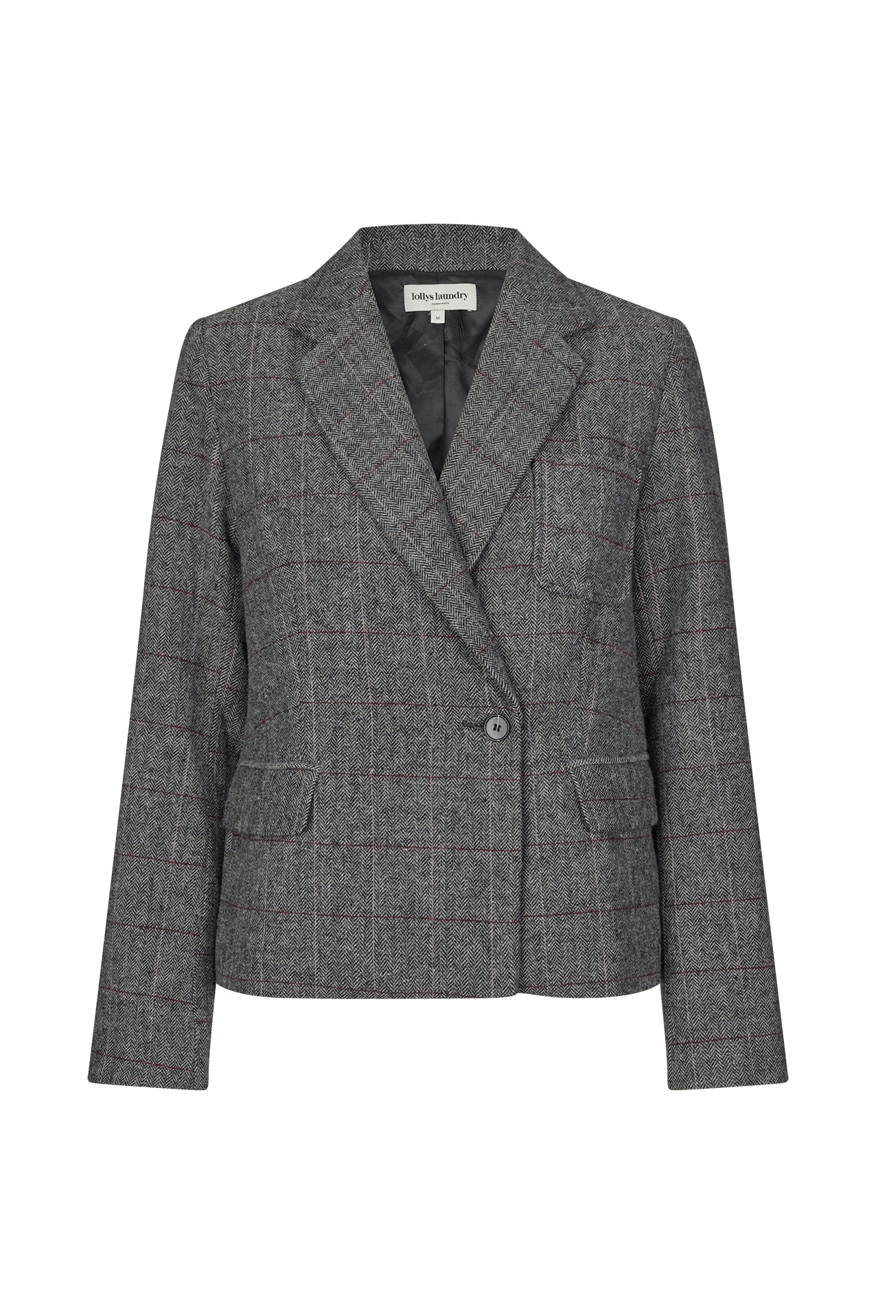 Lollys Laundry AntonellaLL Kort Blazer Blazer 10 Grey