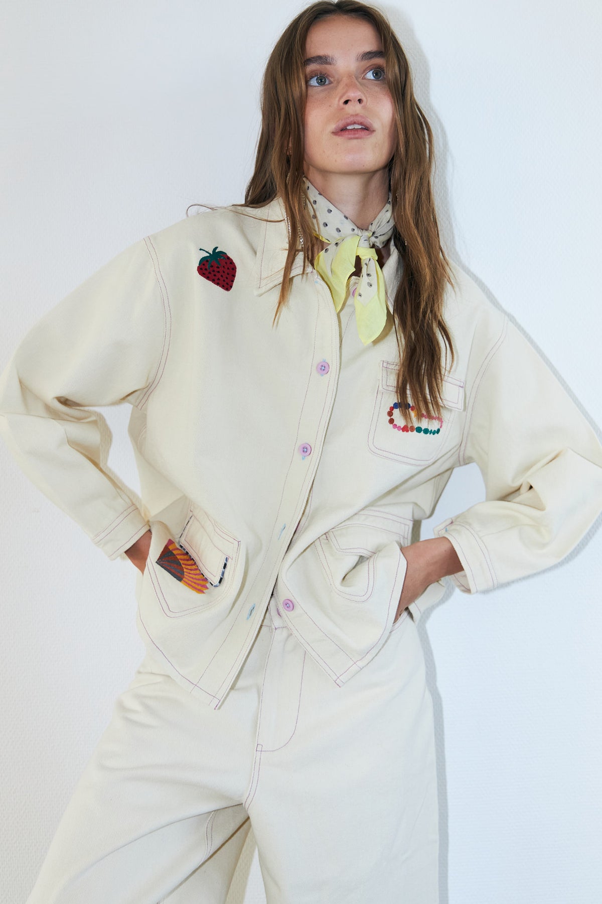 Lollys Laundry AprilLL Jakke Jacket Creme