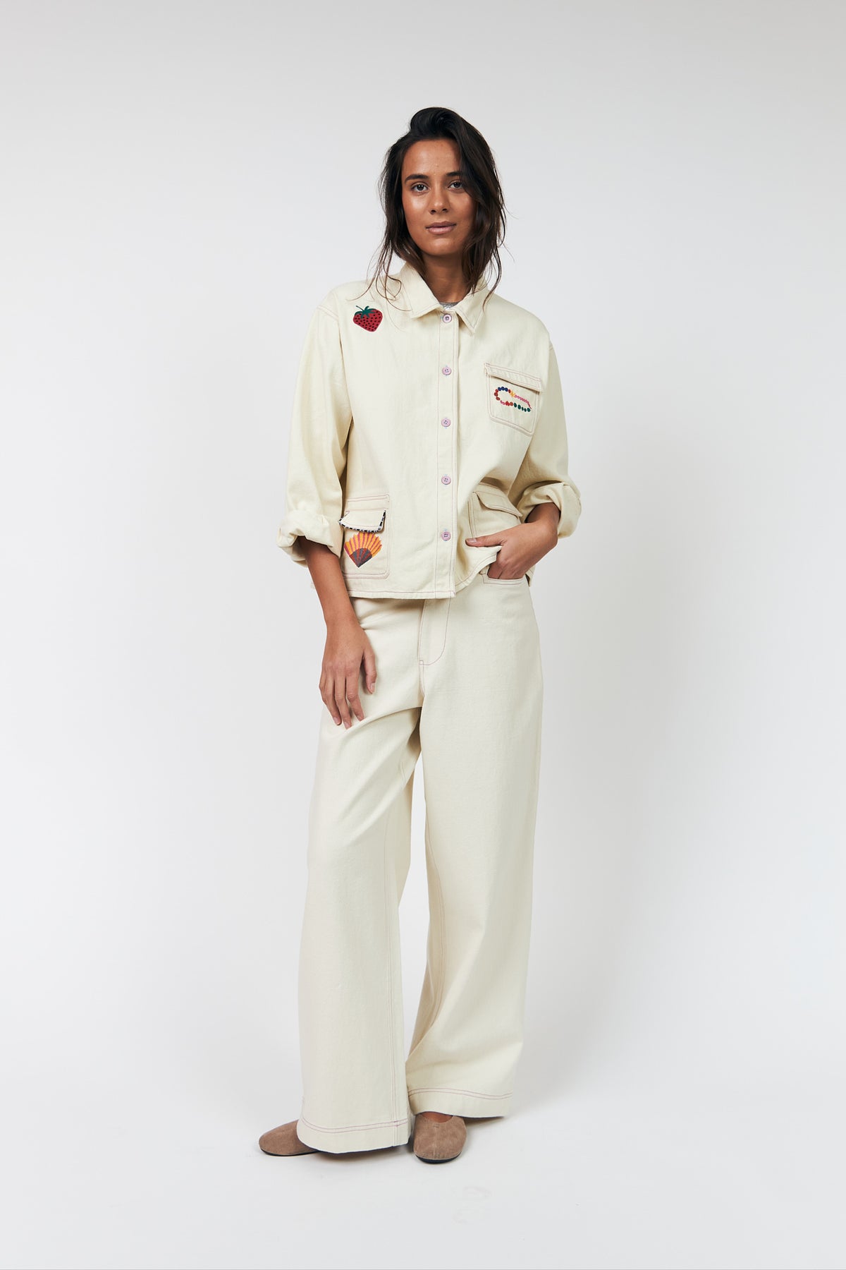 Lollys Laundry AprilLL Jakke Jacket Creme