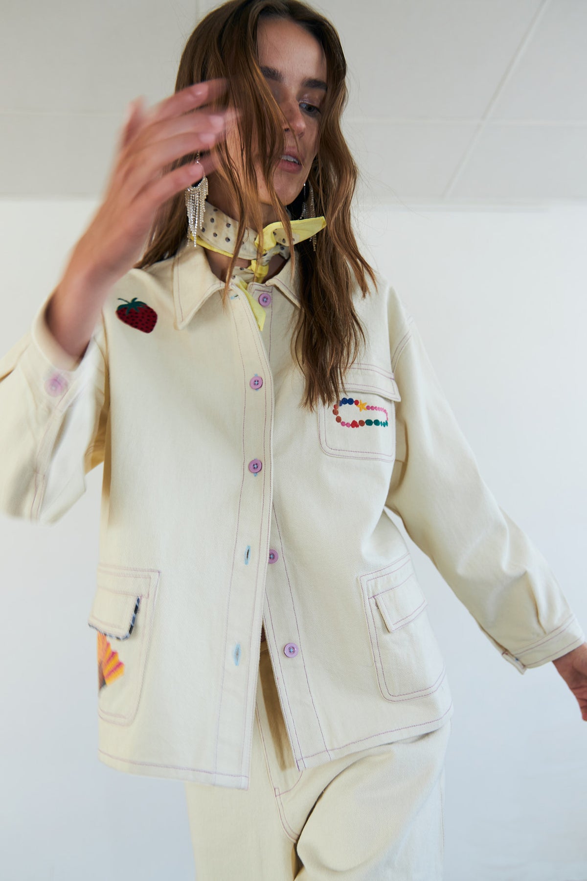 Lollys Laundry AprilLL Jakke Jacket Creme
