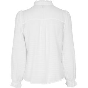 Lollys Laundry ArielLL Shirt LS Shirt Hvid