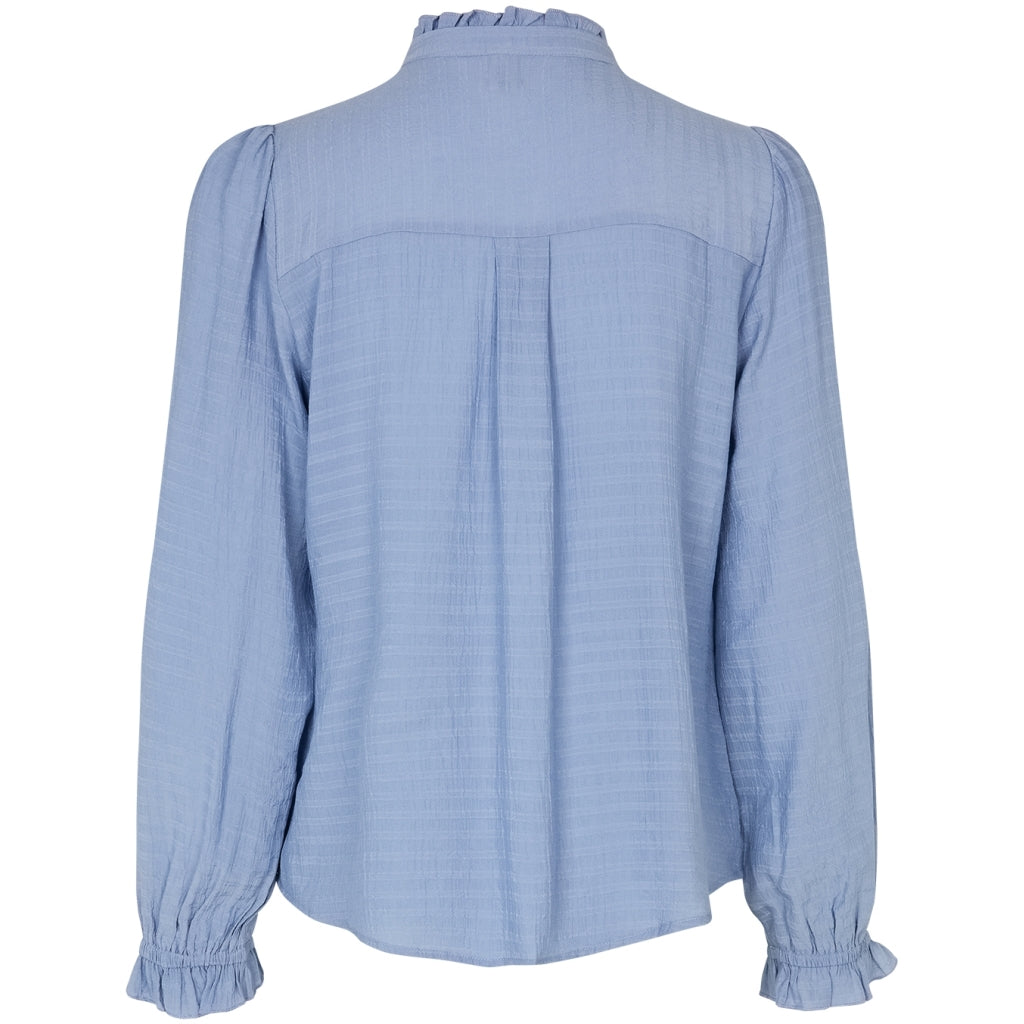 Lollys Laundry ArielLL Shirt LS Shirt Lyseblå