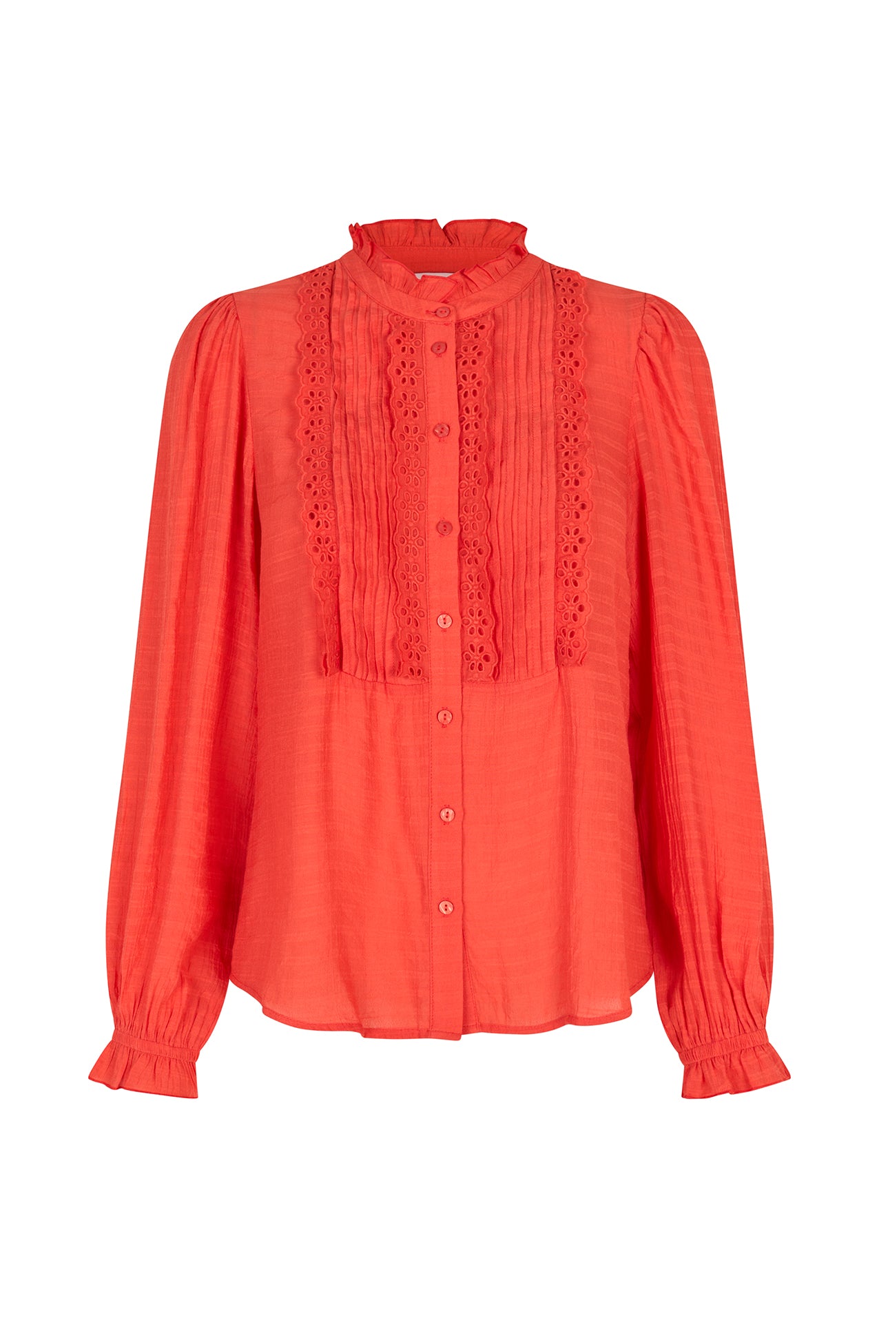 Lollys Laundry ArielLL Shirt LS Shirt 90 Coral