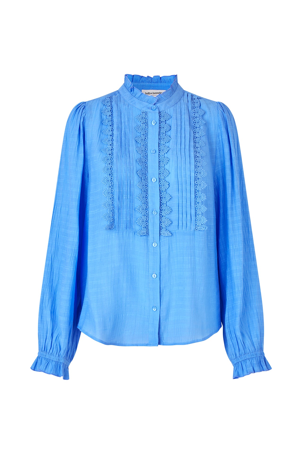 Lollys Laundry ArielLL Skjorte Shirt 97 Neon Blue