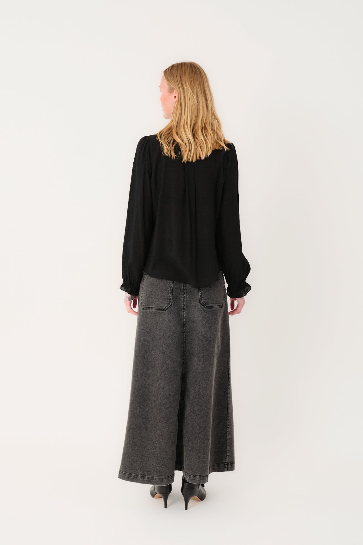 Lollys Laundry ArielLL Skjorte Shirt Sort