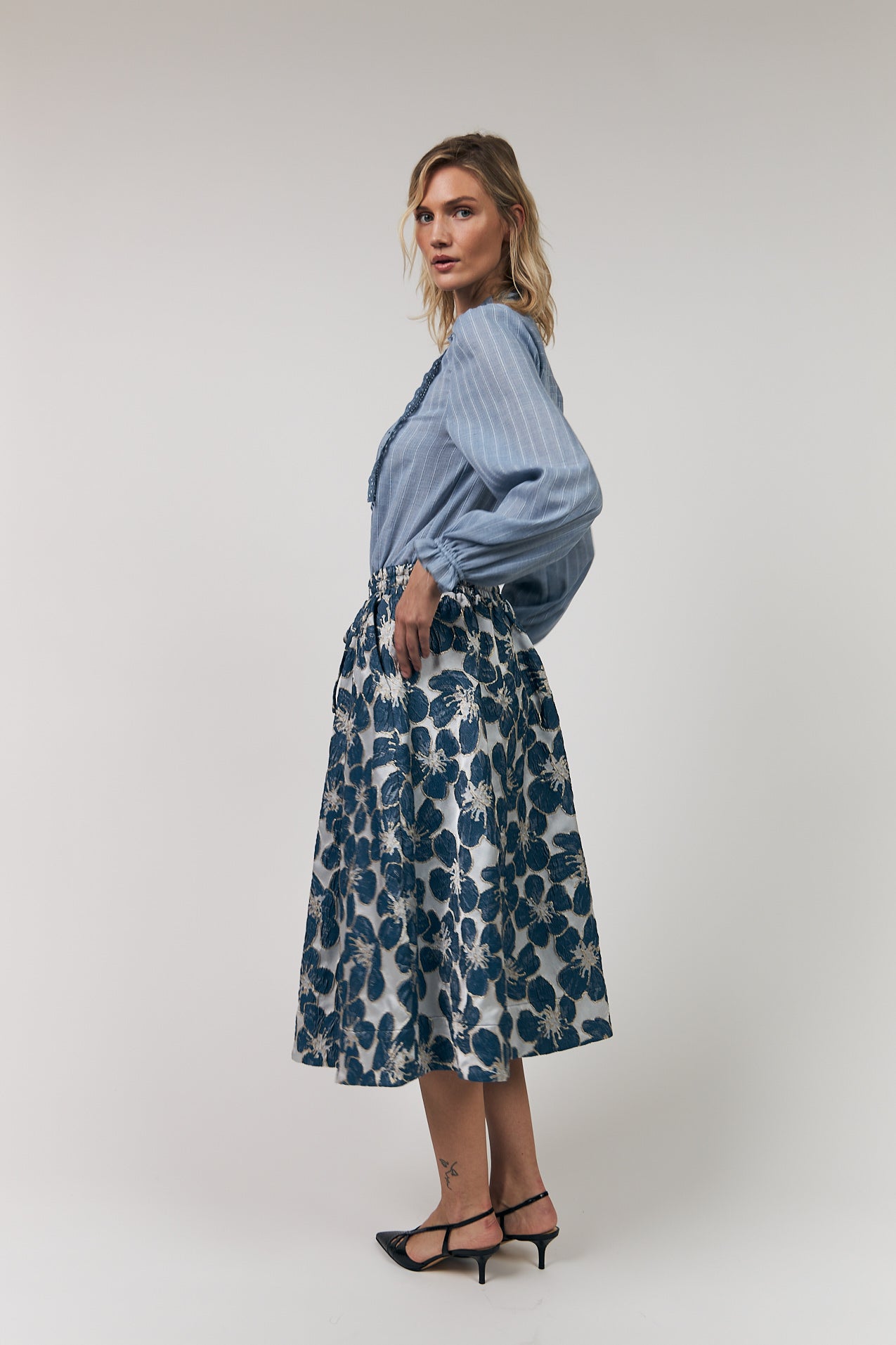 Lollys Laundry ArielLL Skjorte Shirt 22 Light Blue