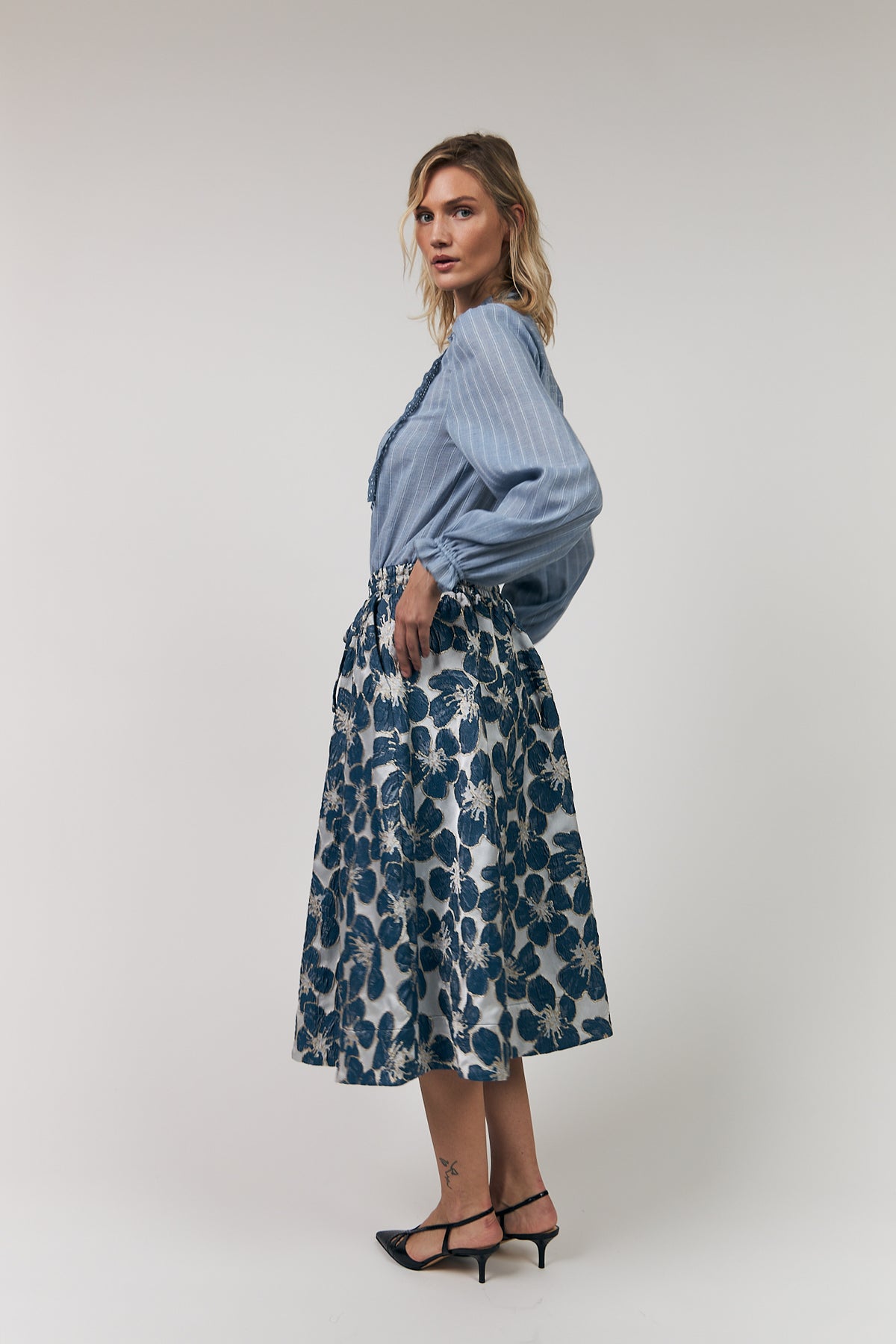 Lollys Laundry ArielLL Skjorte Shirt Lyseblå