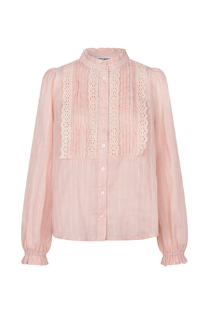 Lollys Laundry ArielLL Skjorte Shirt Lyserød