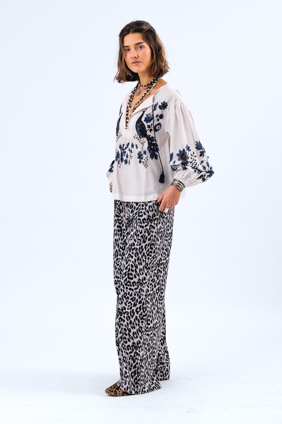 Lollys Laundry AskarLL Bluse Blouse Creme