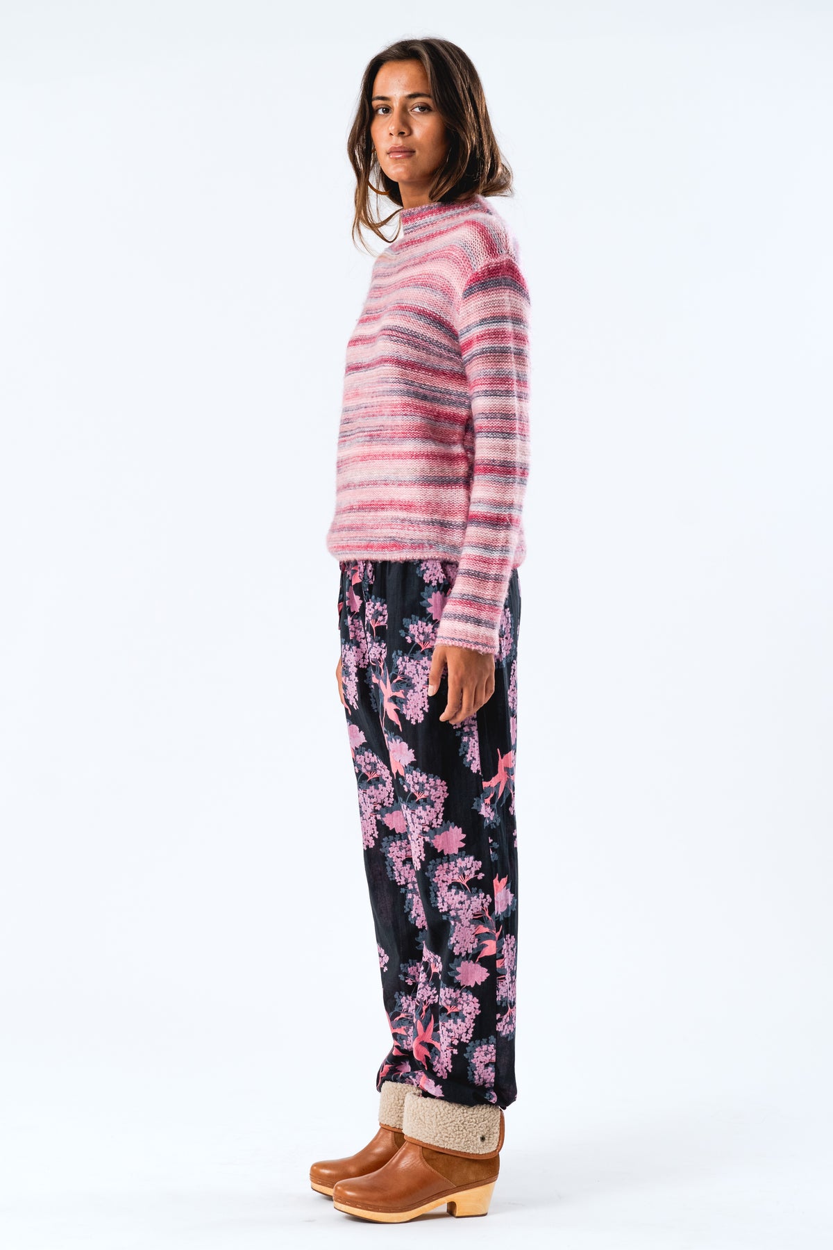Lollys Laundry AspenLL Knit Jumper LS Jumper Lyserød