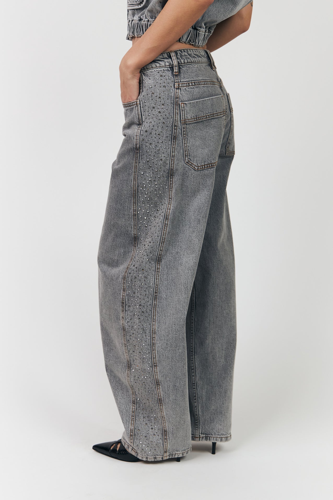 AvaLL Jeans - Light Grey