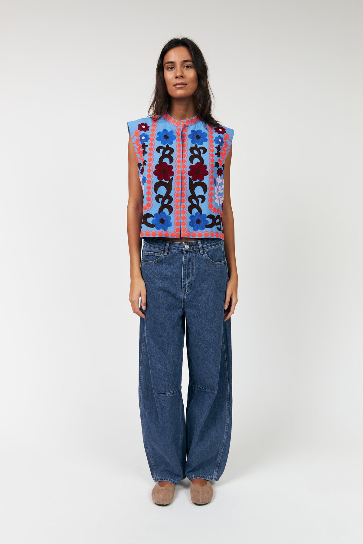 Lollys Laundry AvaLL Jeans Pants Blå