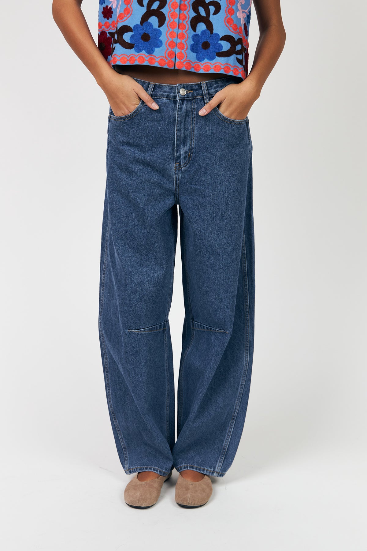 Lollys Laundry AvaLL Jeans Pants Blå