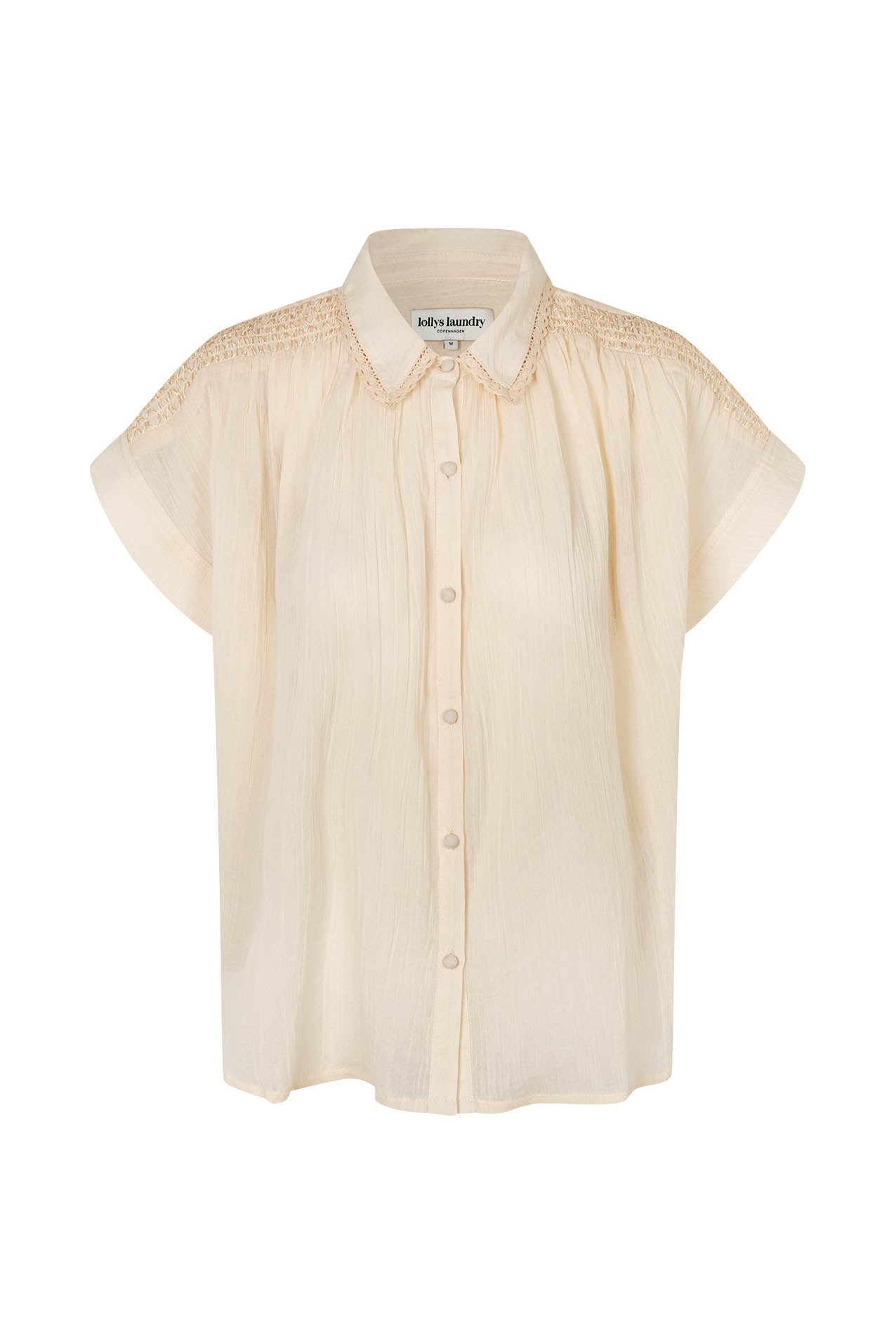 Lollys Laundry BadalLL Bluse Shirt 02 02 Creme