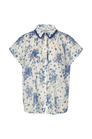 Lollys Laundry BadalLL Skjorte Shirt Mørkeblå