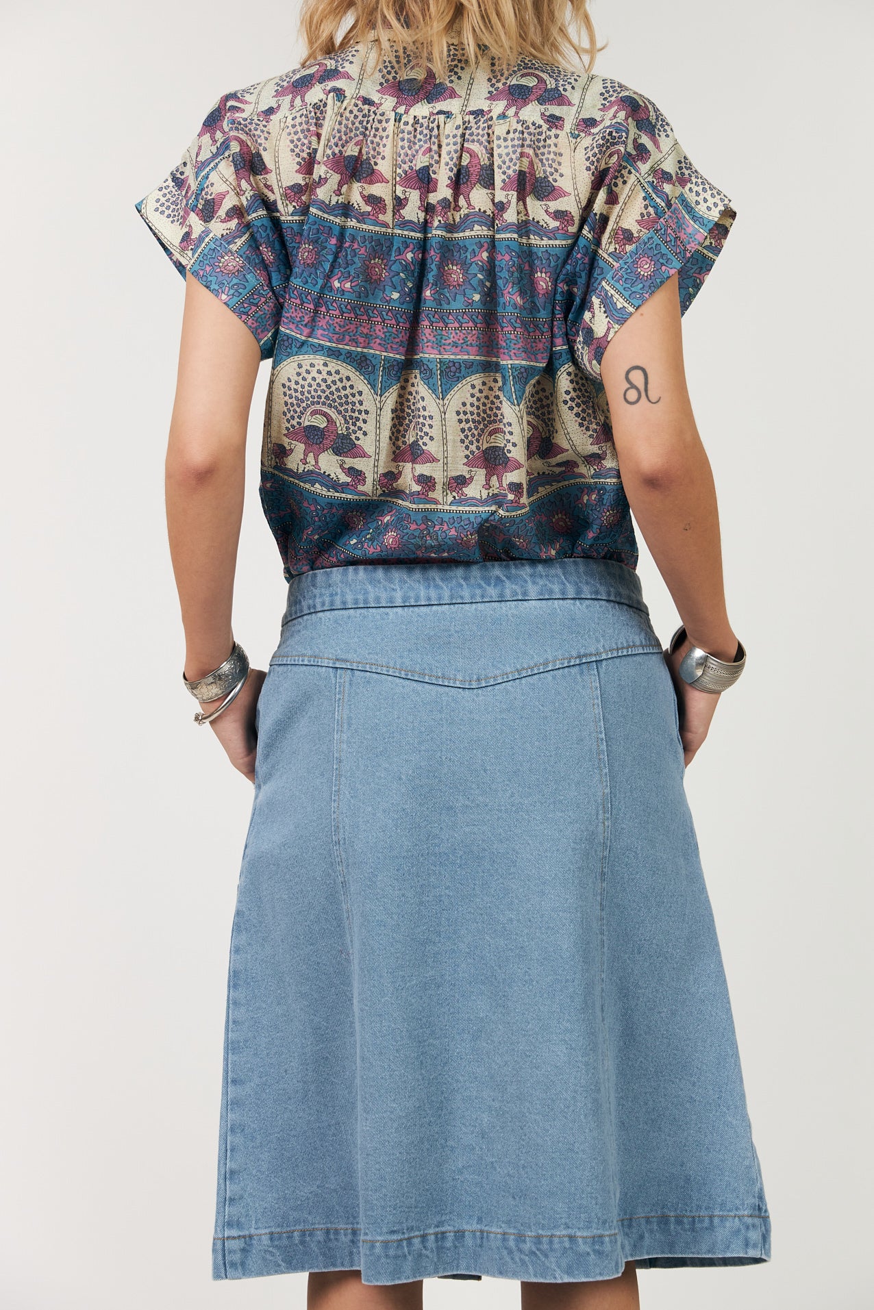 Lollys Laundry BadalLL Skjorte Shirt 20 Blue