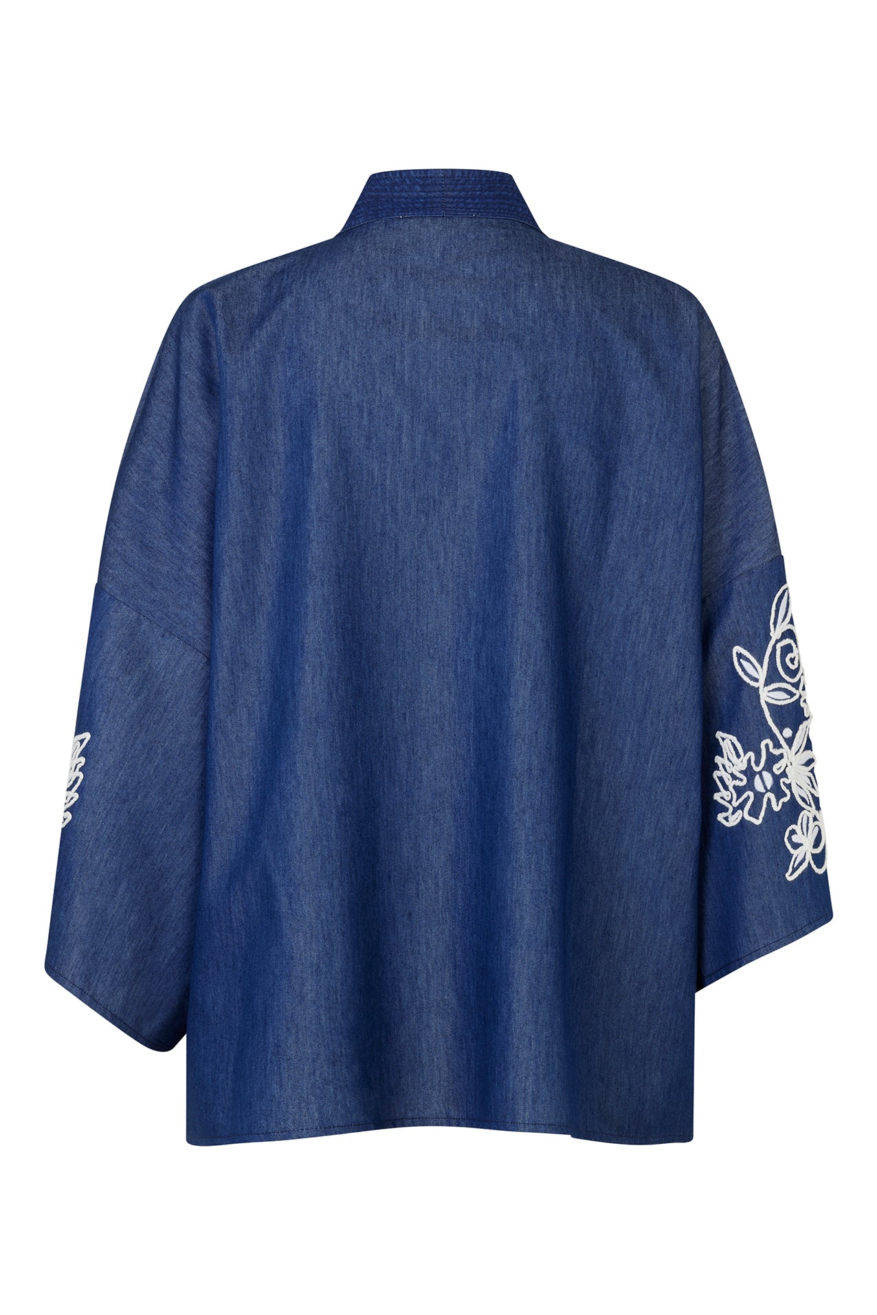 Lollys Laundry BellaryLL Kimono LS Cardigan Blue Melange