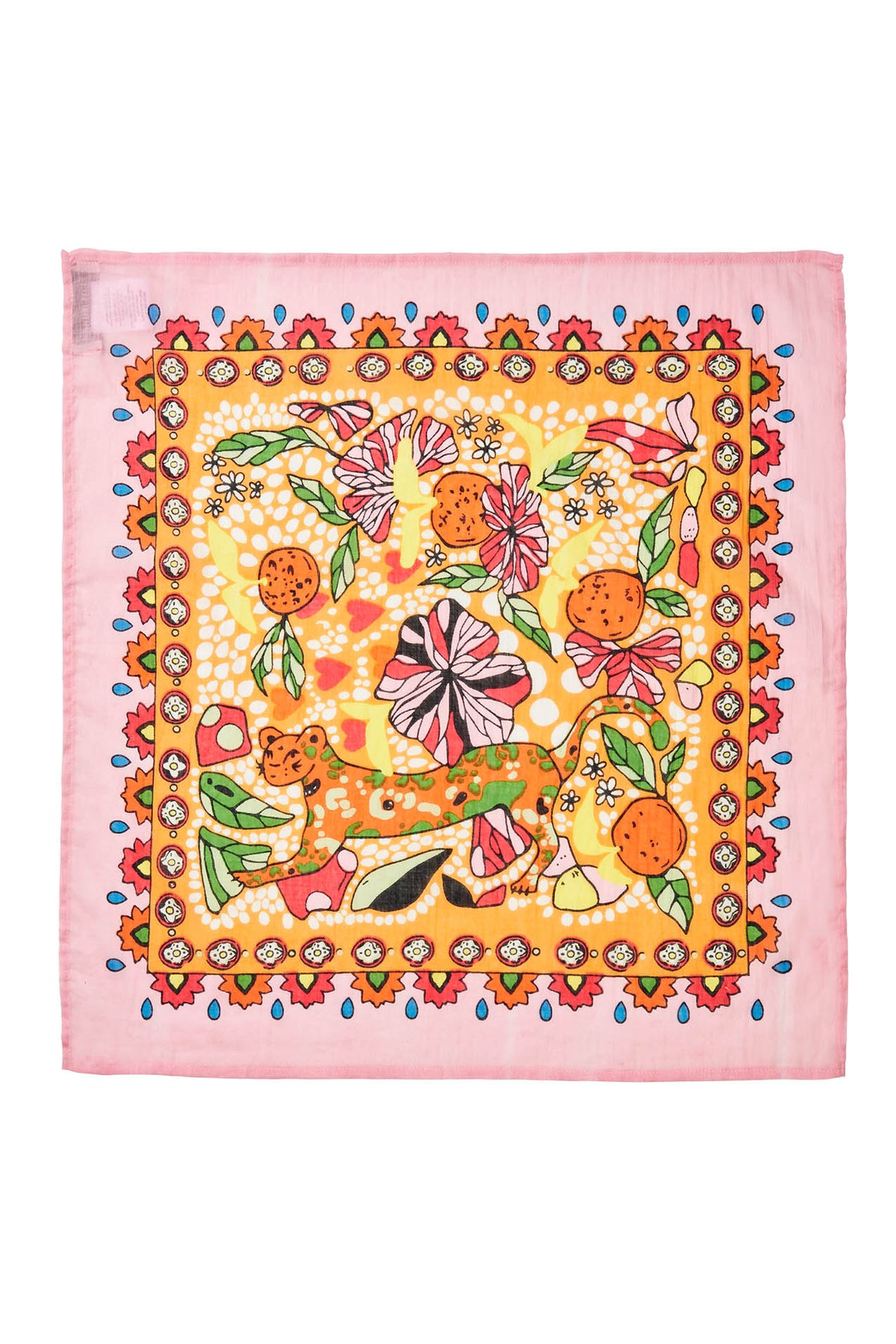 Lollys Laundry BellatrixLL Tørklæde Scarf Pink