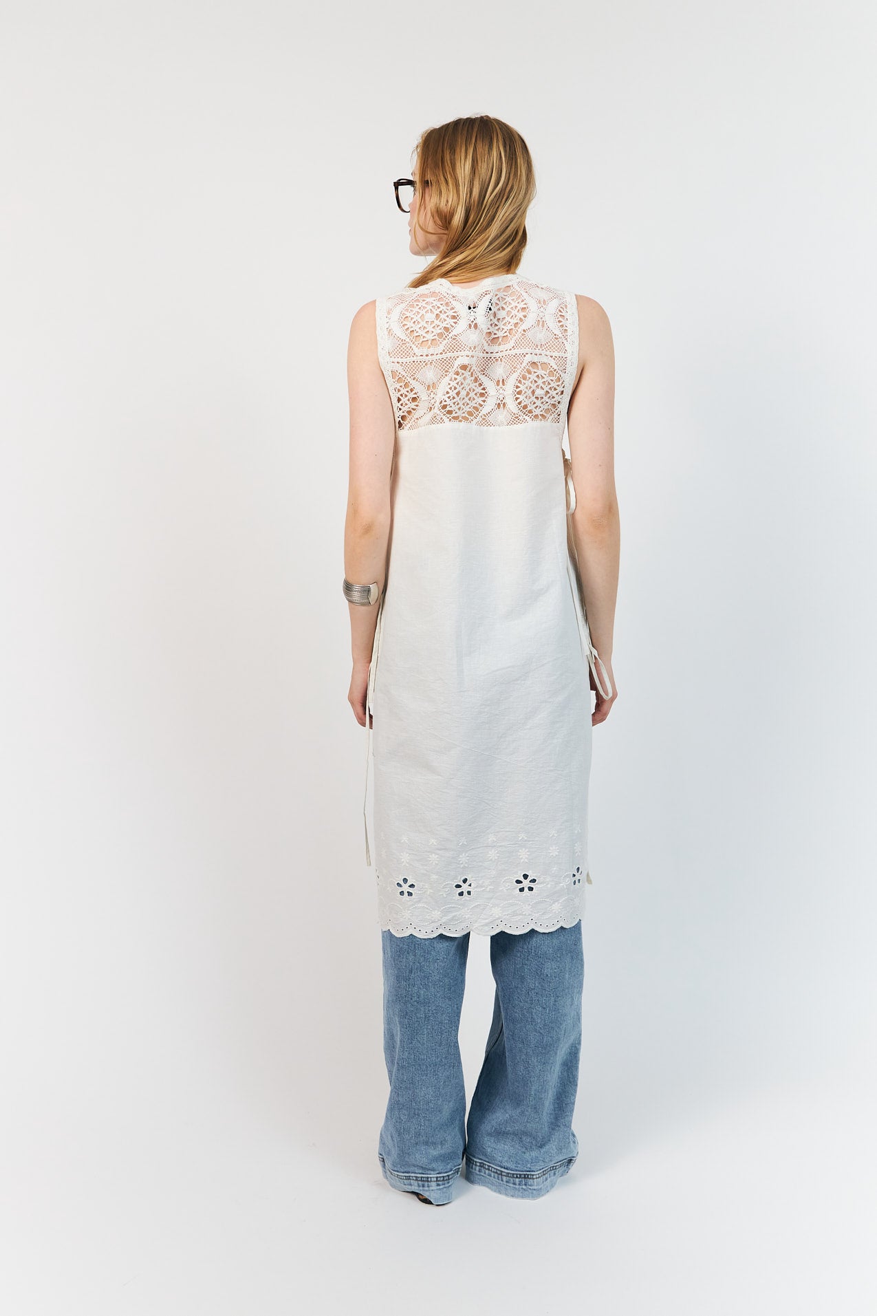 BelloLL Top Kjole - Hvid