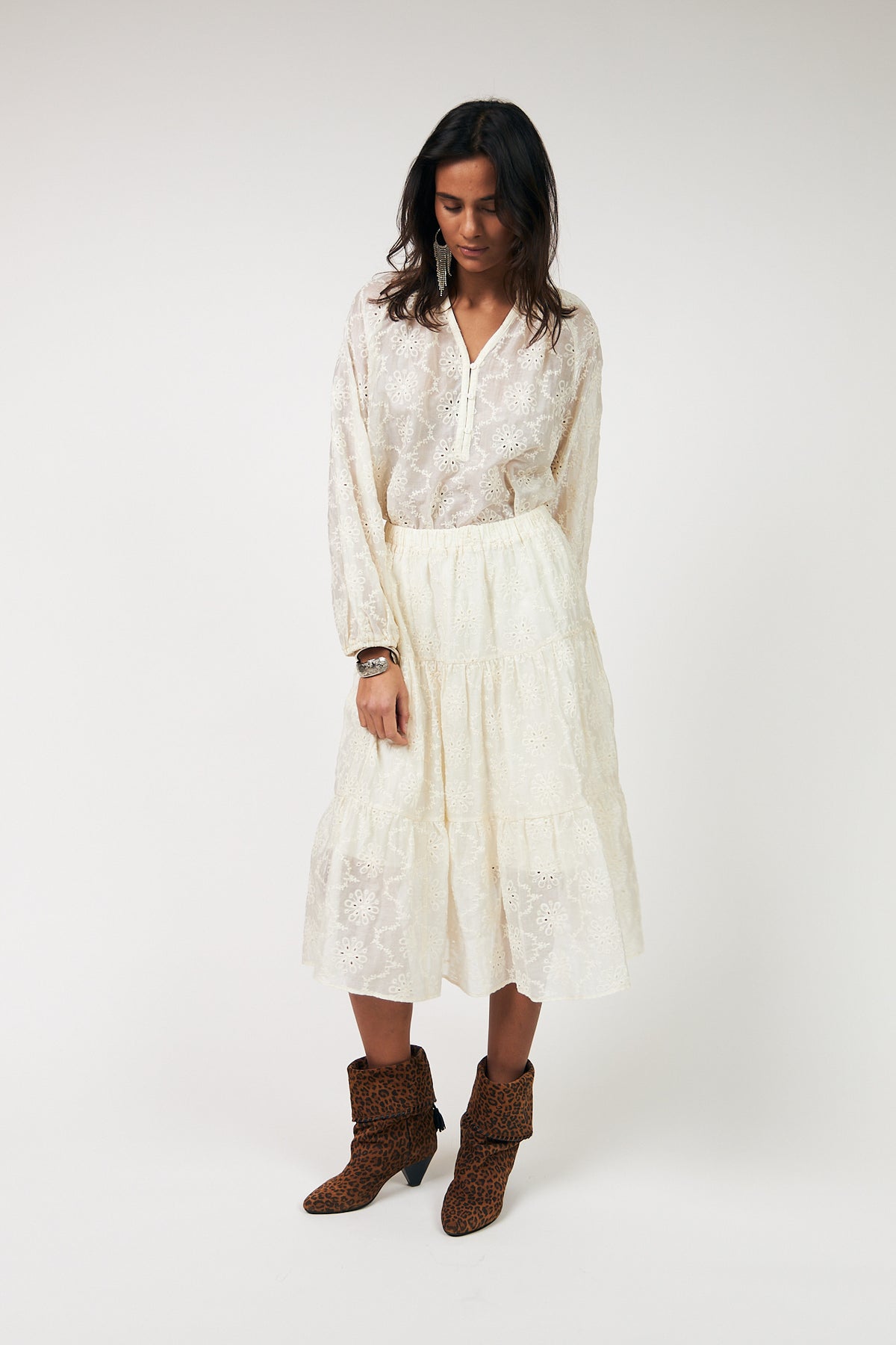 Lollys Laundry BiancaLL Skjorte Shirt Creme
