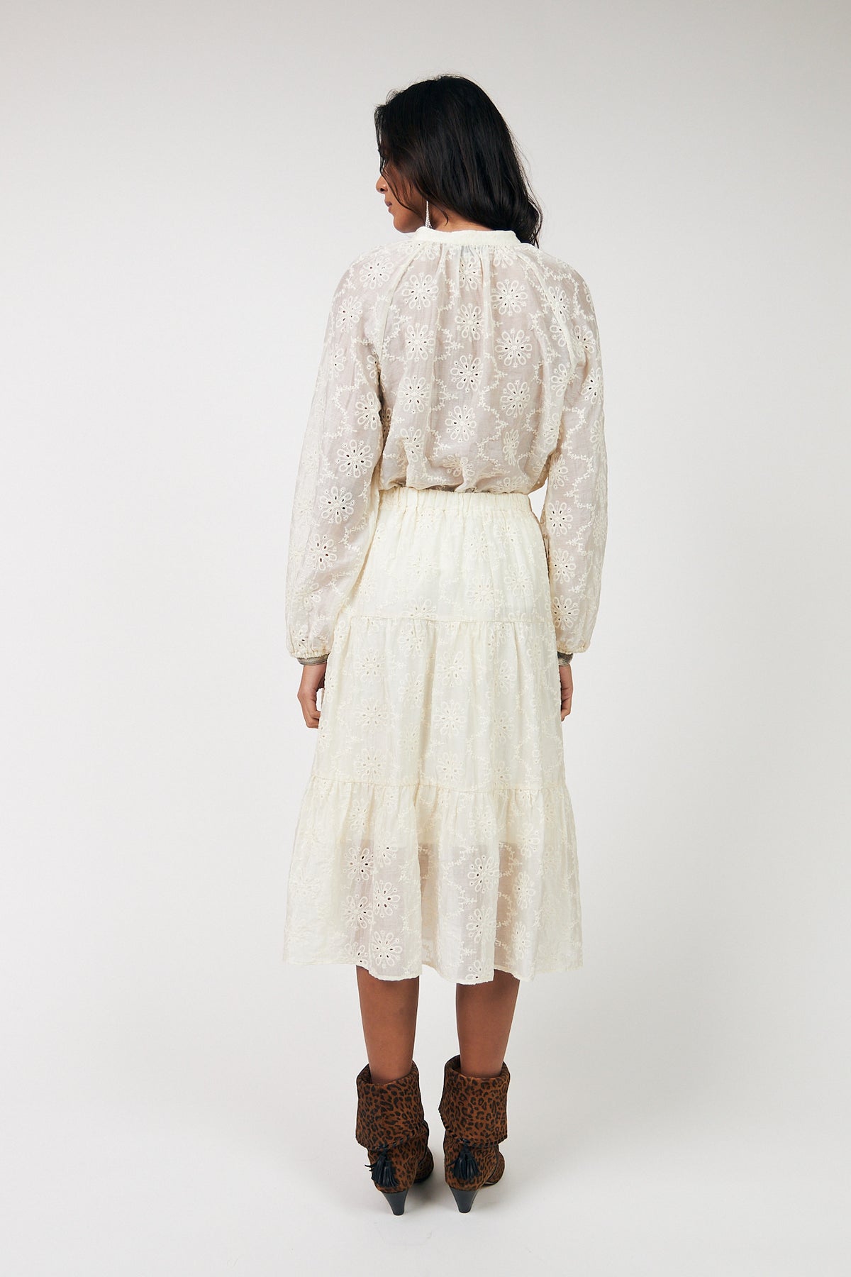 Lollys Laundry BiancaLL Skjorte Shirt Creme