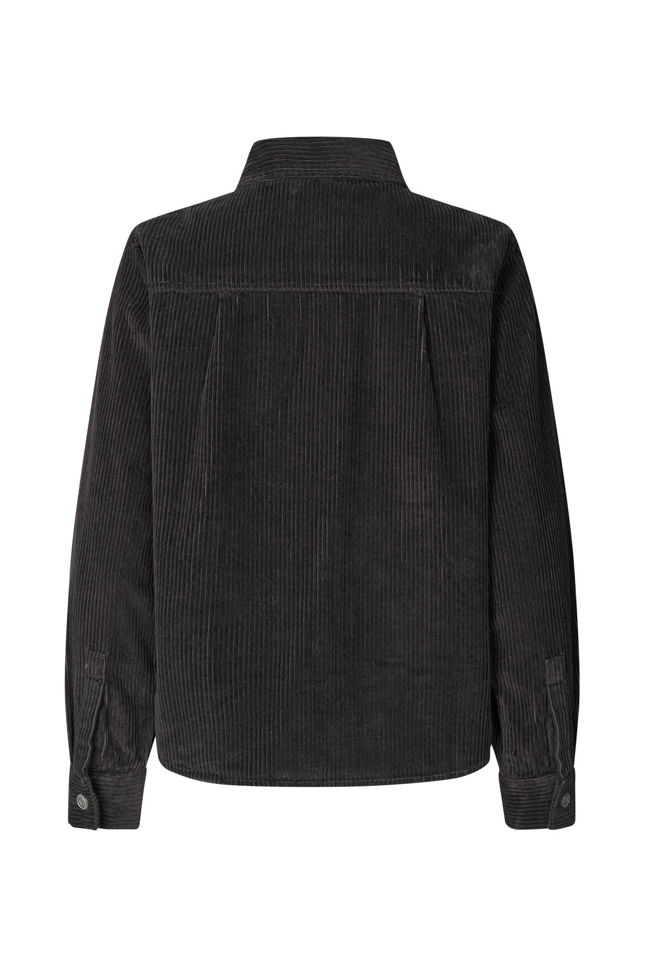 Lollys Laundry BigumLL Skjorte Shirt 87 Dark Mokka