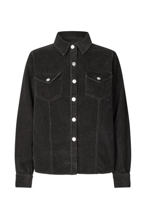 Lollys Laundry BigumLL Skjorte Shirt Mørkebrun
