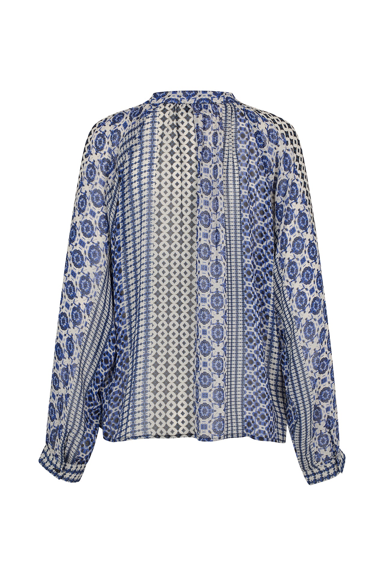 Lollys Laundry BiharLL Bluse Blouse 20 Blue