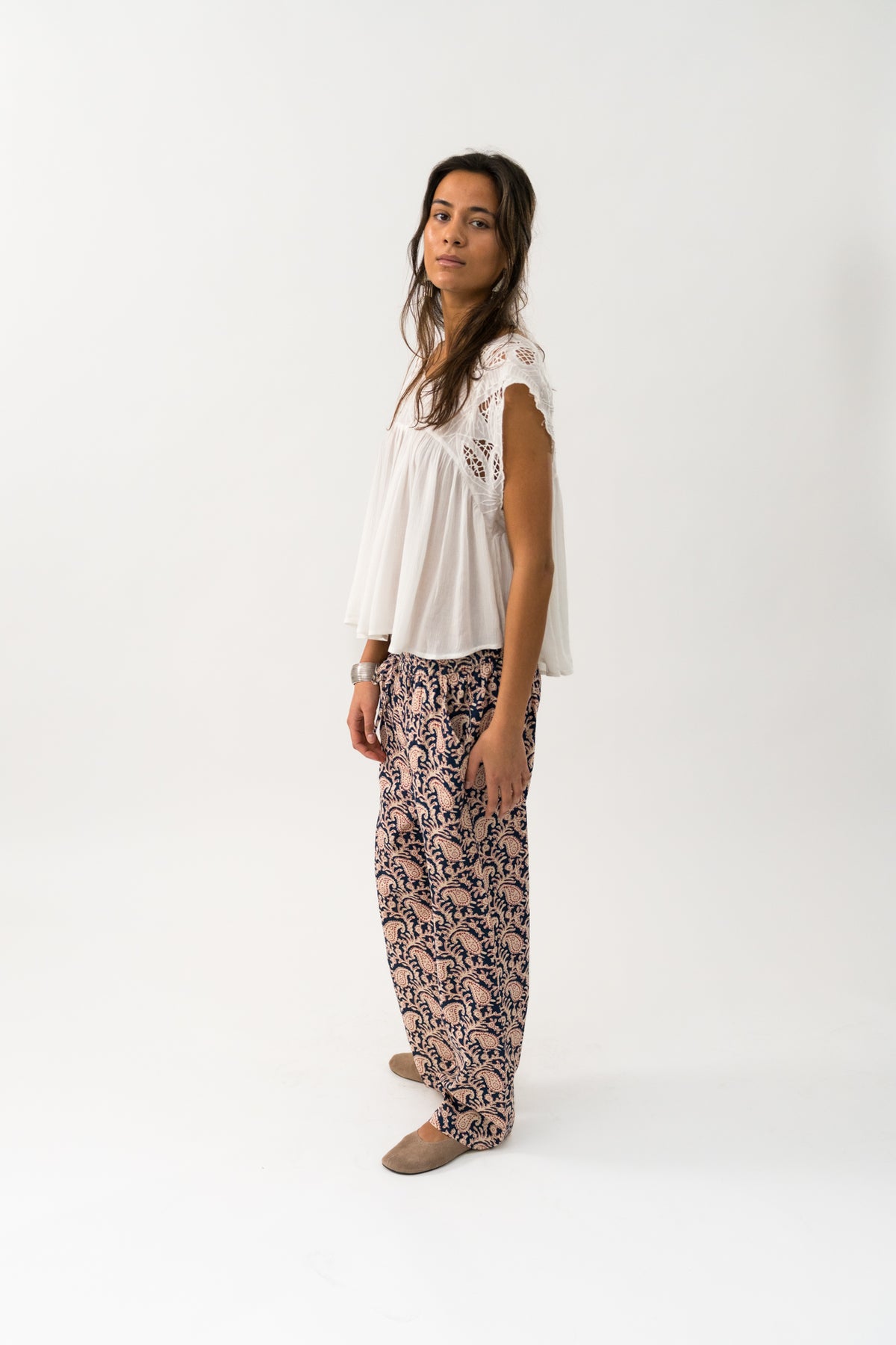 Lollys Laundry BillLL Bukser Pants Grafisk print