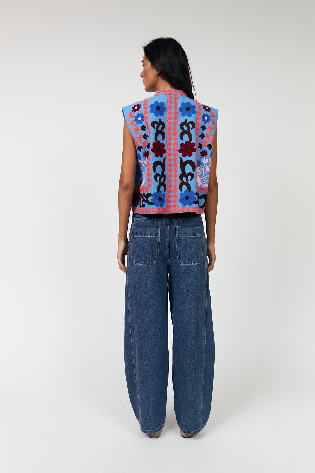 Lollys Laundry BinLL Vest Vest Blå