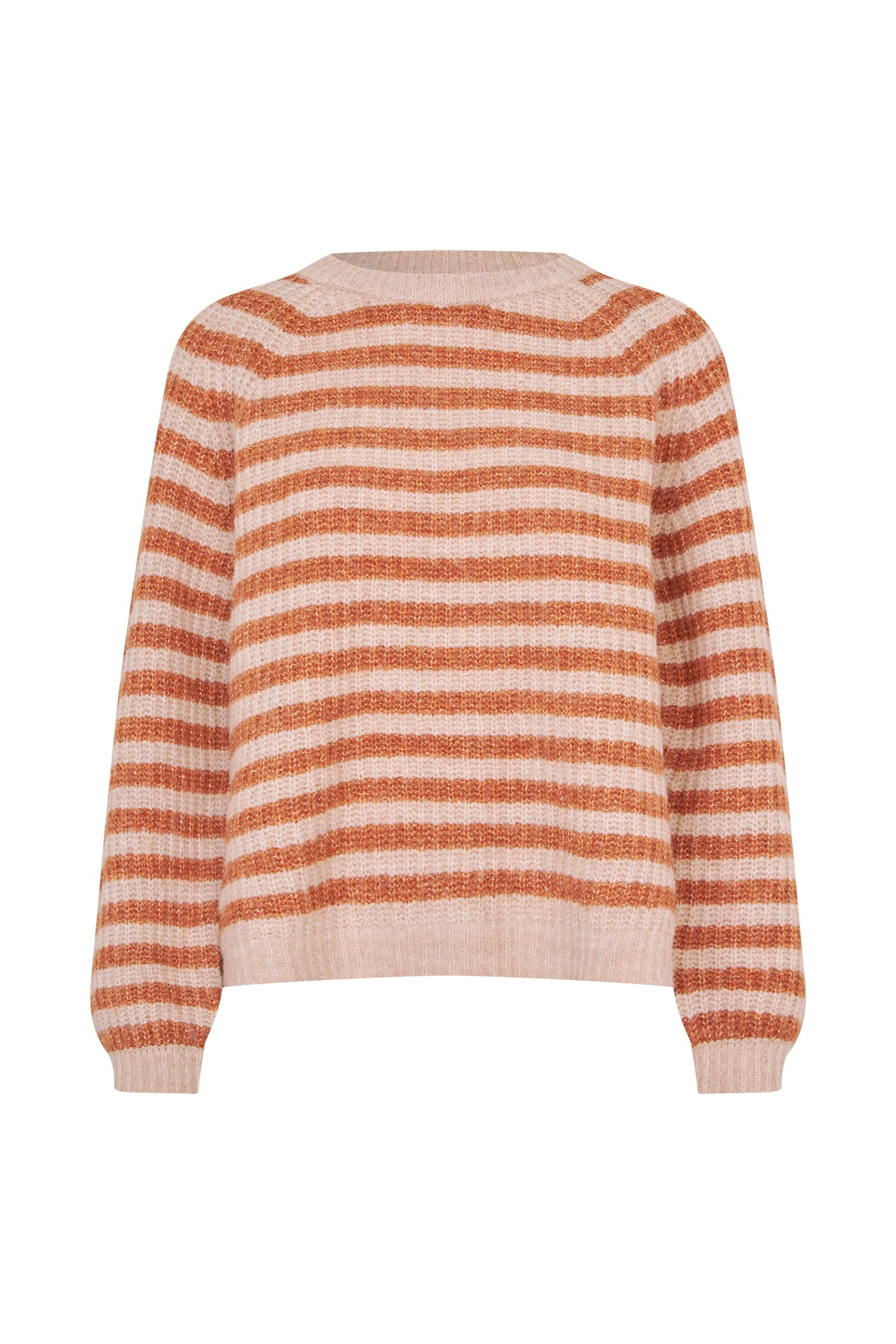 Lollys Laundry BinaLL Strik Jumper Jumper 54 Rust