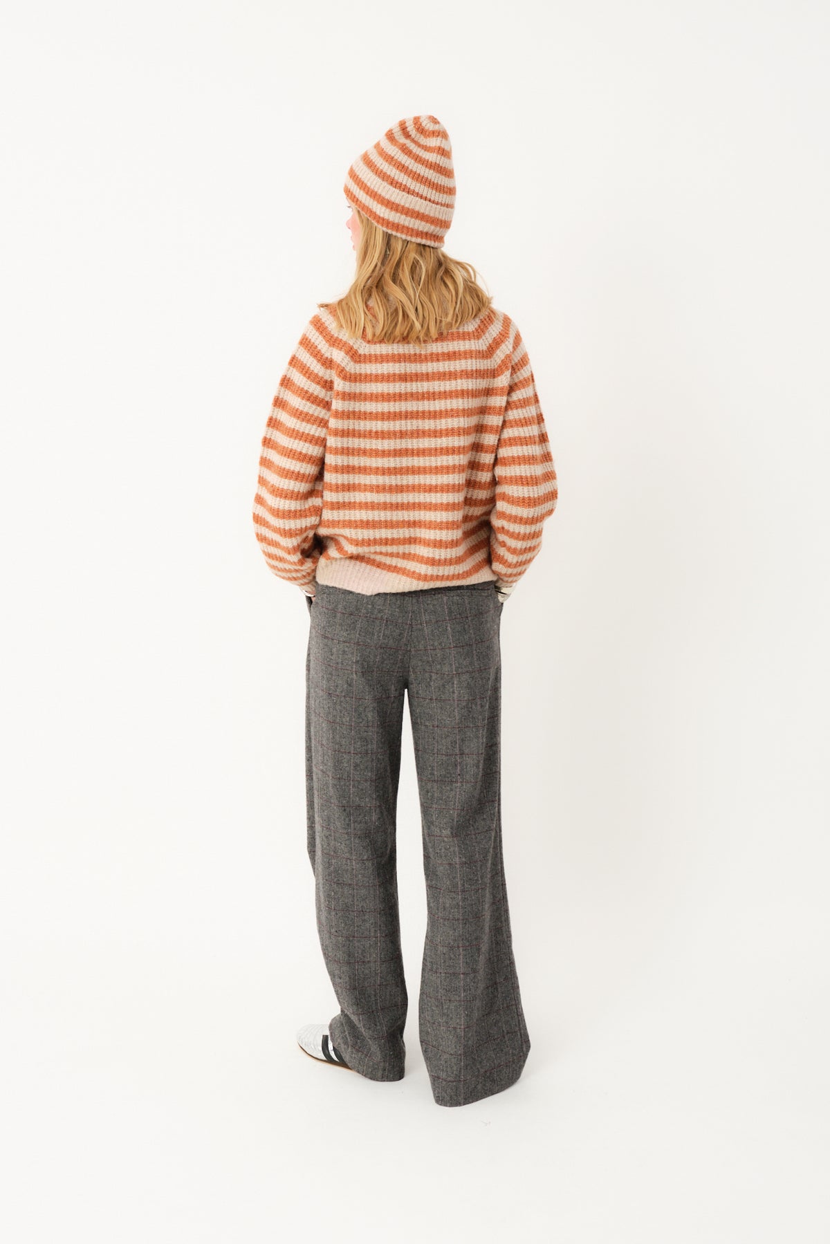Lollys Laundry BinaLL Strik Jumper Jumper Rustbrun