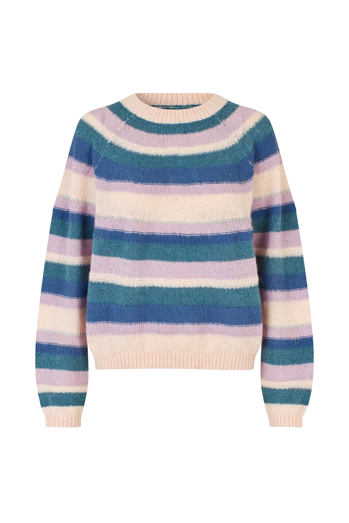Lollys Laundry BjorkLL Strik Jumper Jumper Lavendel