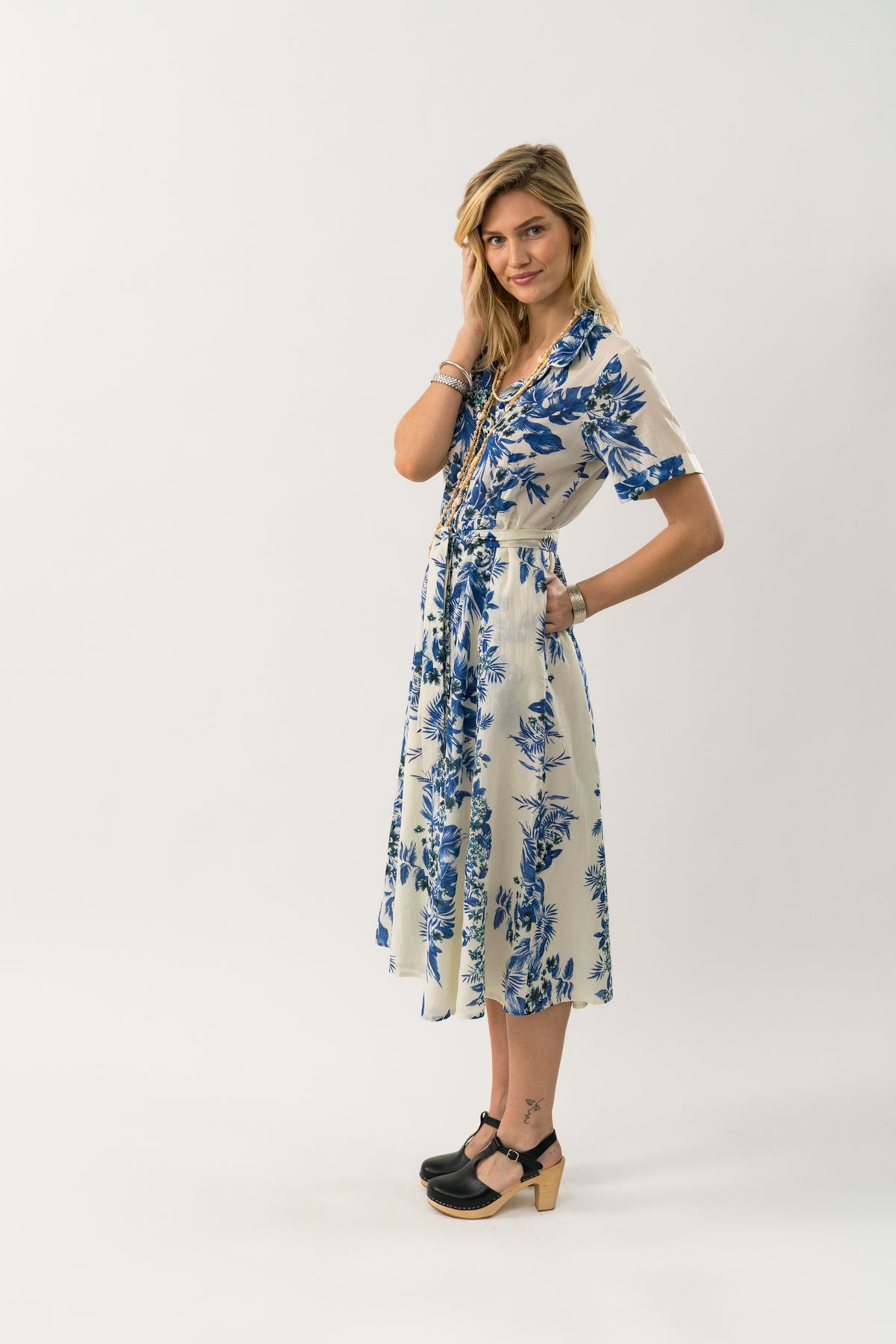 Lollys Laundry BlakeLL Maxi Kjole Dress Blå