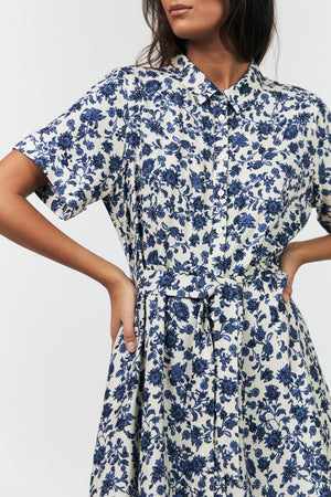Lollys Laundry BlakeLL Midi Kjole Dress Blå