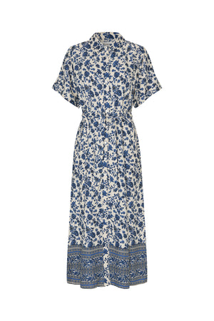 Lollys Laundry BlakeLL Midi Kjole Dress Blå