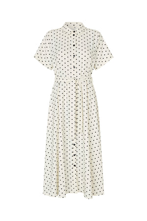 Lollys Laundry BlakeLL Midi Kjole Dress Dot print