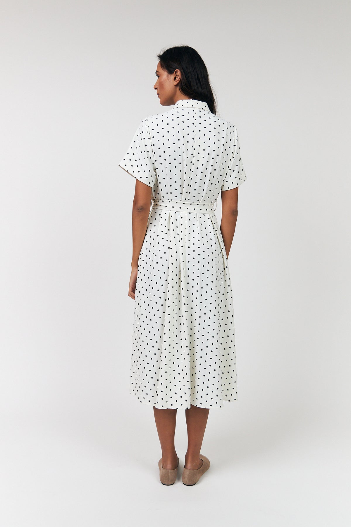 BlakeLL Midi Kjole - Dot print