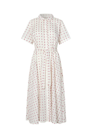 Lollys Laundry BlakeLL Midi Kjole Dress Creme