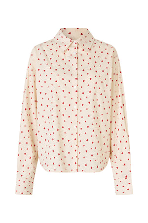 Lollys Laundry BleekerLL Skjorte Shirt Rød