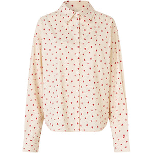 Lollys Laundry BleekerLL Skjorte Shirt Rød