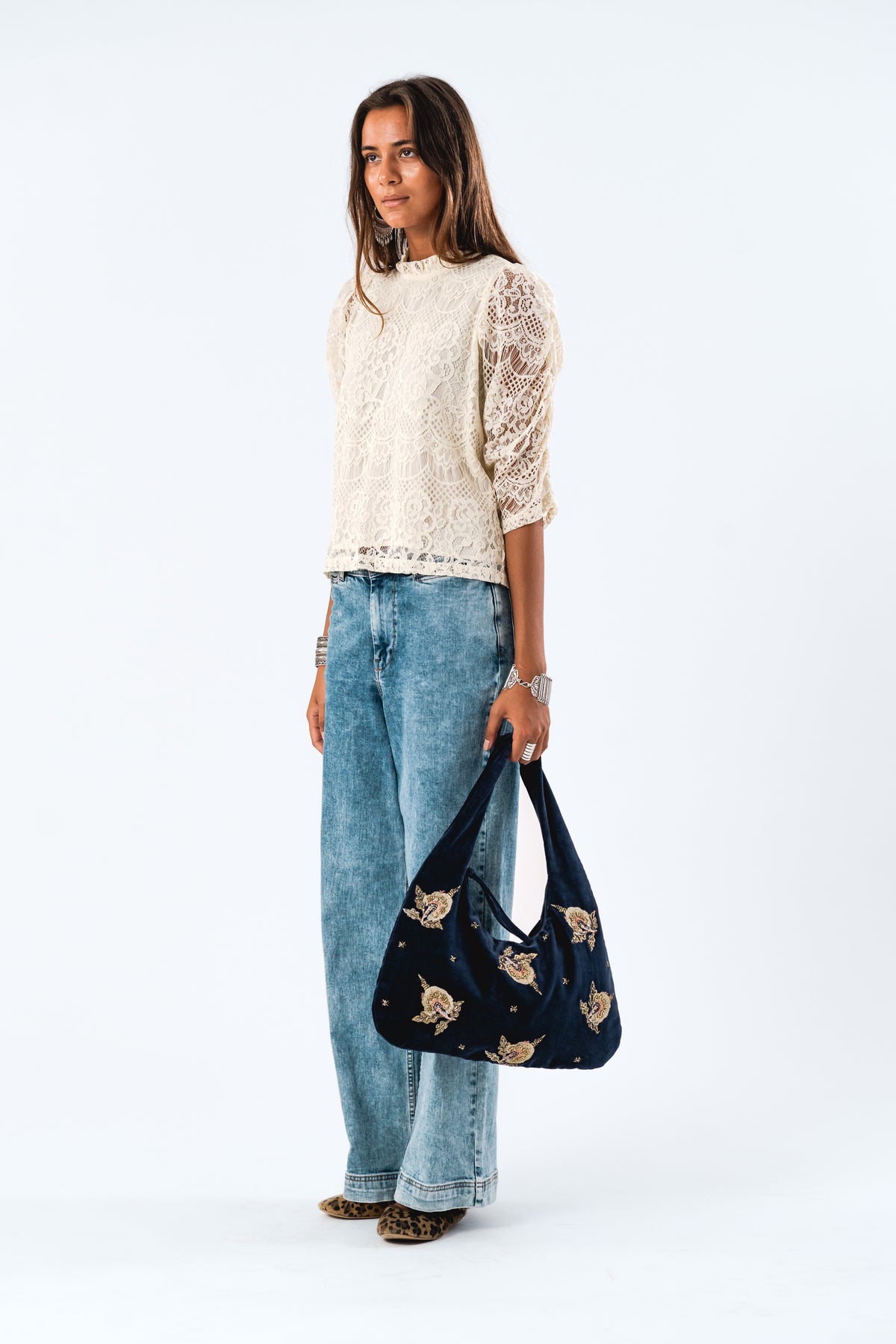 BluebellLL Hobo Bag - Mørkeblå