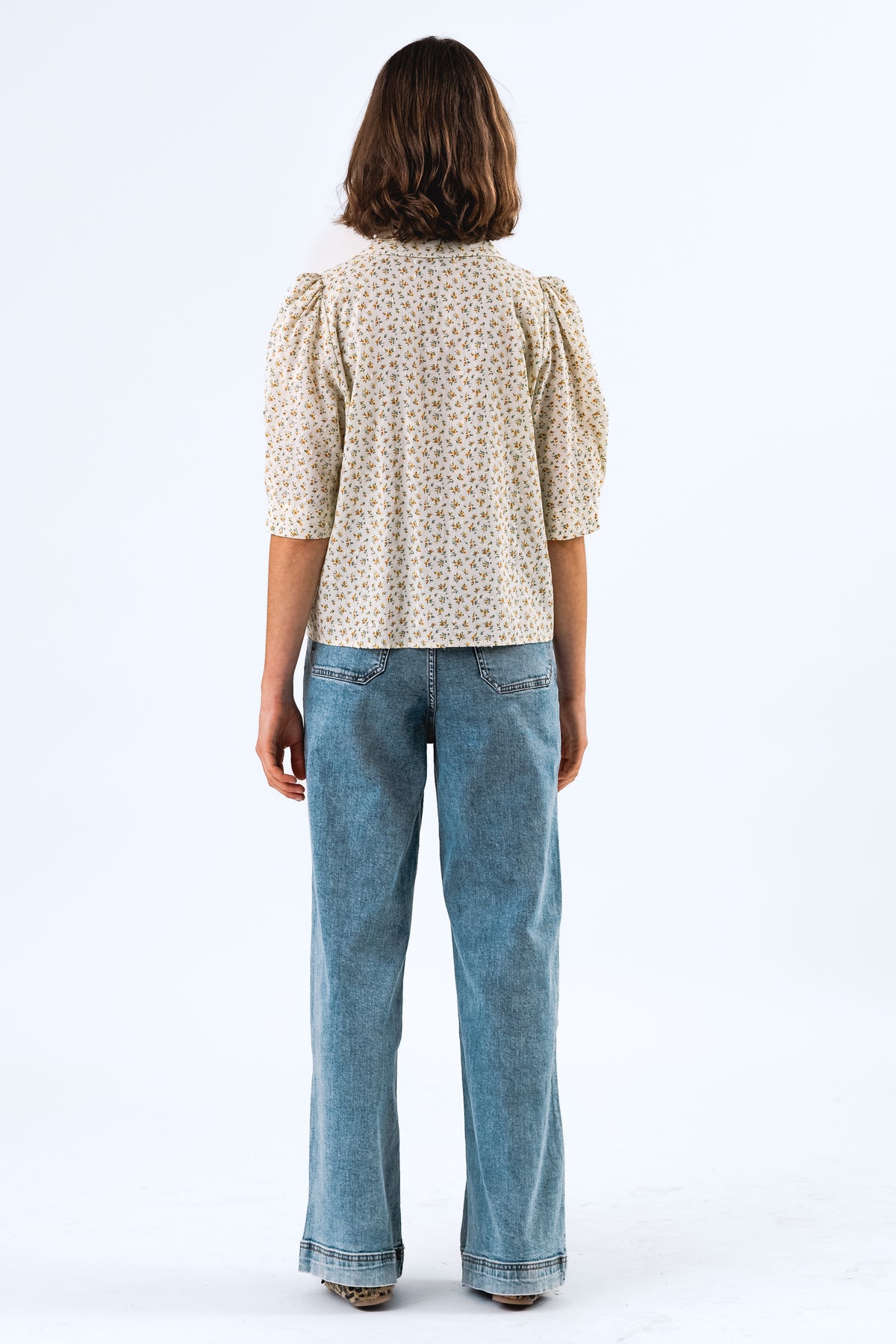 Lollys Laundry BonoLL Skjorte Shirt Gul