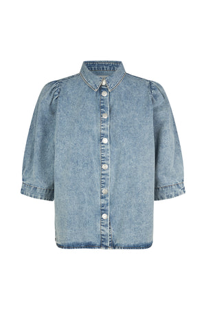 Lollys Laundry BonoLL Skjorte Shirt Blå denim