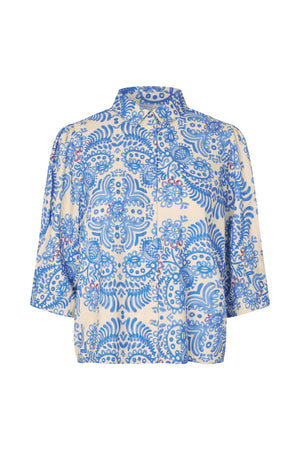 Lollys Laundry BonoLL Skjorte Shirt Lyseblå